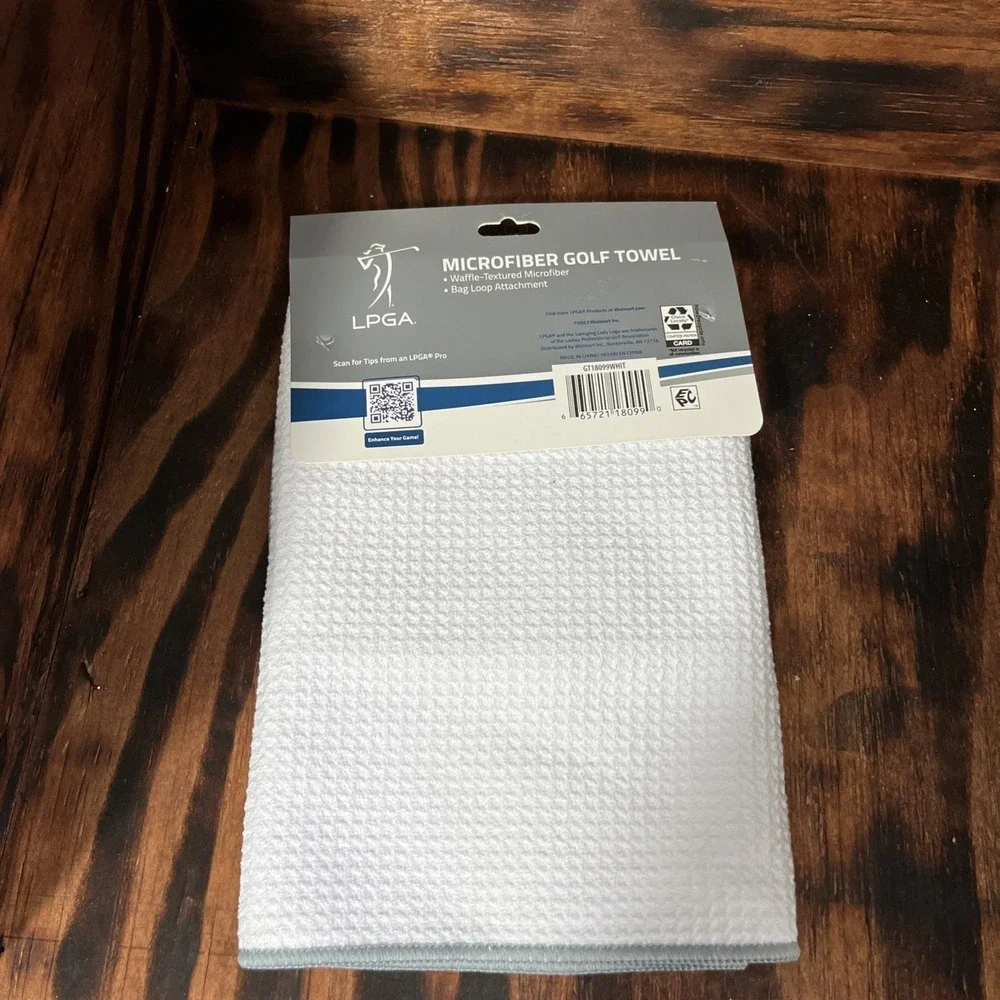 LPGA Golf Microfiber Golf Towel 38